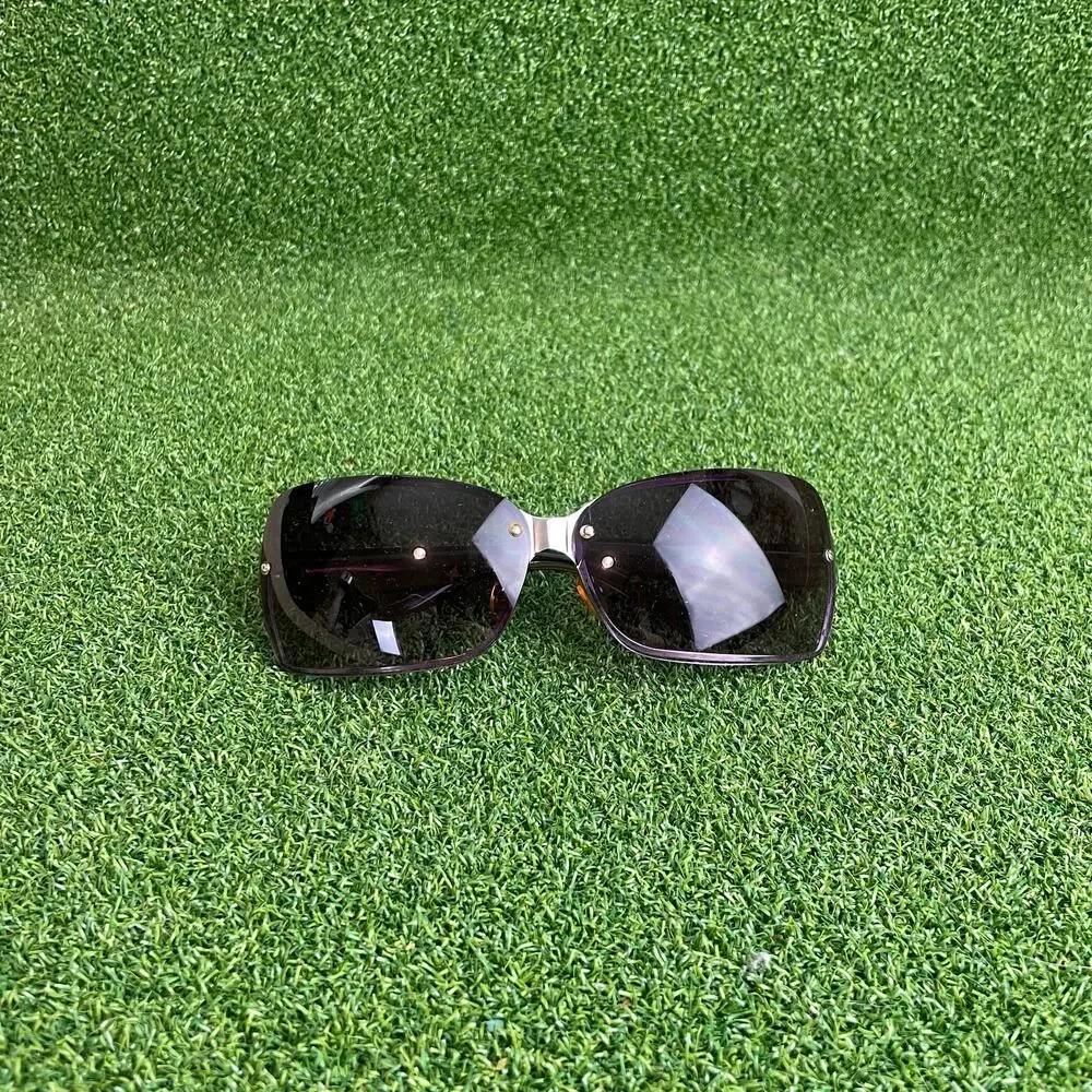 Vintage Womens Rimless Sunglasses Fashion Luxury